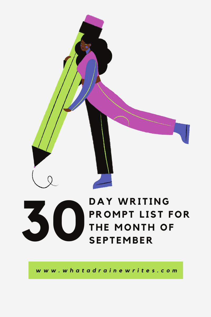 Writing Prompts (September)
